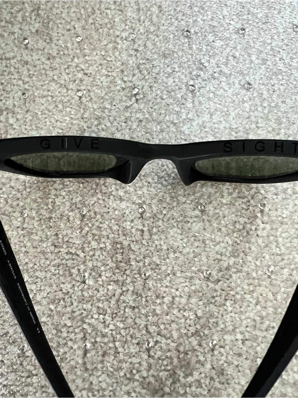 TOMS Sydney Green Cat Eye Black Sunglasses 50-23-148 - Picture 3 of 9